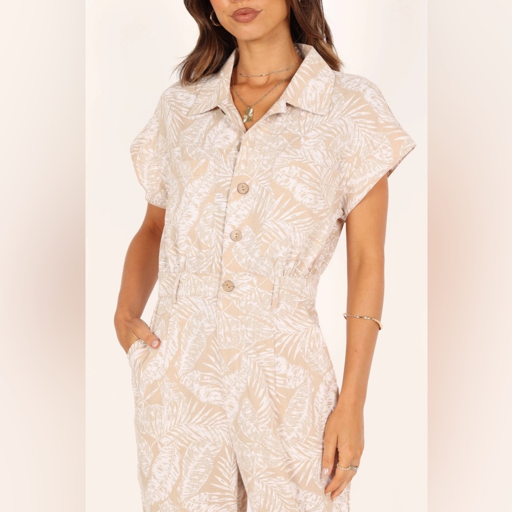 Etosha Button Up Jumpsuit— Petal & Pup